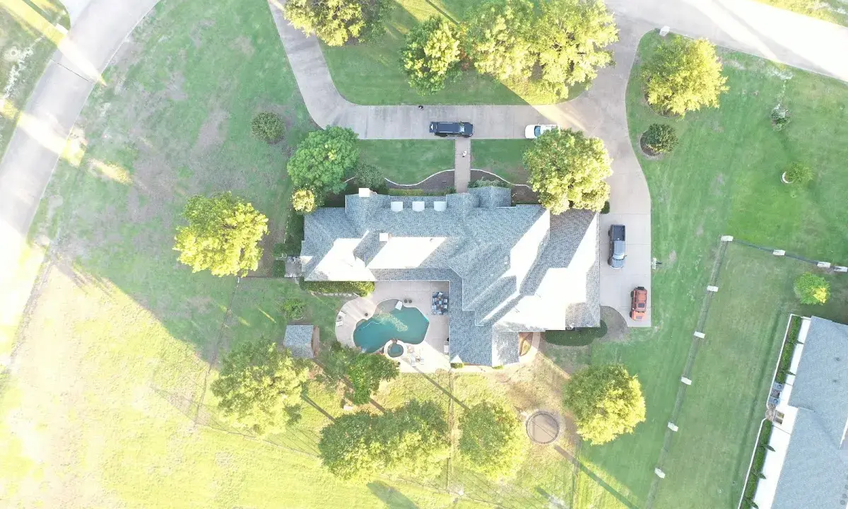 New shingle roof installation on a home in Lilburn